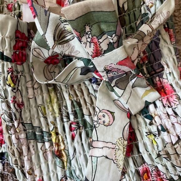 NWT May Gibbs gils bow tie jumper dress / girl size 10years - Picture 3 of 6